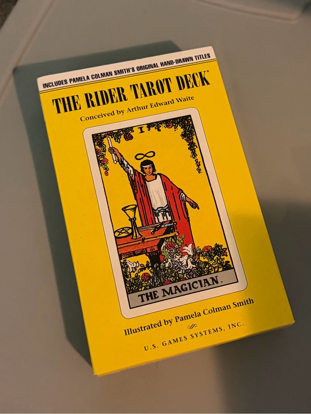 The Rider Tarot Deck - Yellow Edition